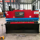 6x1600mm Metal Plate Hydraulic Guillotine Cutting Shears With 2 Cylinder