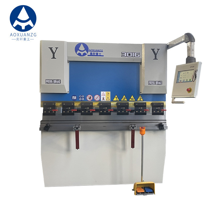 30T 1600MM Hydraulic Press Brakes With Tp10s High Accuracy 0.02mm