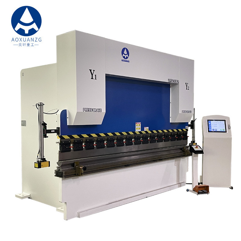 250T 3200MM CNC Hydraulic Press Brakes With Angle And Length Automatic Correction