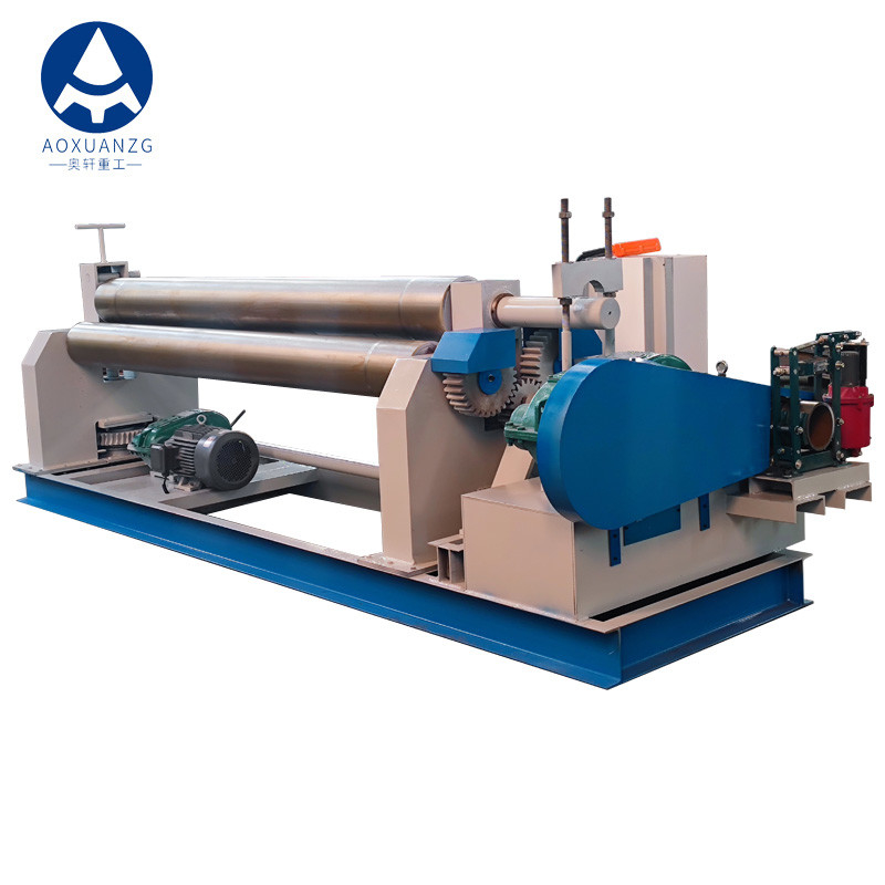 12mm Max Rolling Thickness 380V/50Hz 3 Roller Bending Machine Heavy Duty Electric Slip Rolling Machine