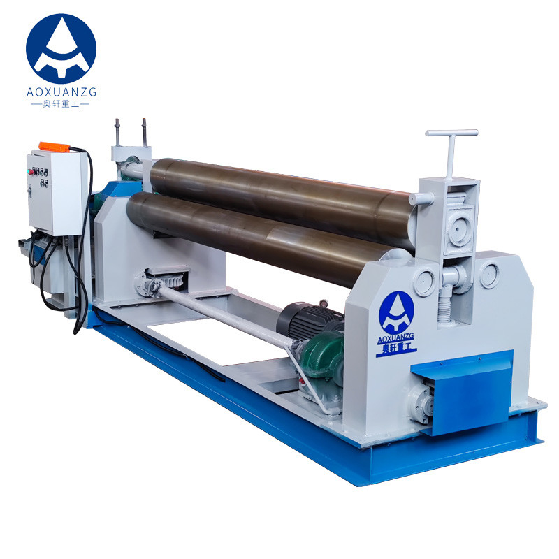 High quality W11-6*1500 6mm Thickness Symmetrical Plate Rolling Machine Mechanical 3 Roller Bending Machine
