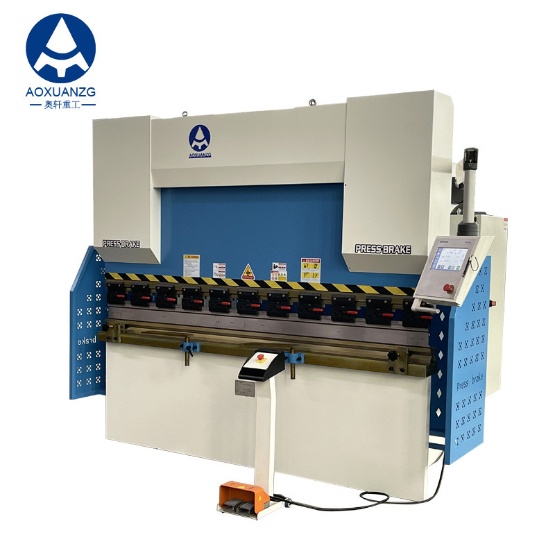 125T2500MM Hydraulic Bending Machine CNC Press Brakes With TP10S Single 220V Motor