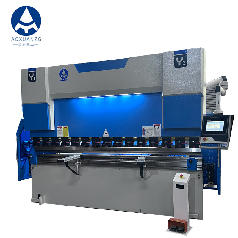 Hydraulic Press Brake CNC Bending Machine DA53T 170T 3200 4+1 Axis  With Electric Crowning