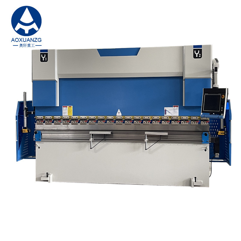 160T4000mm Hydraulic CNC Press Brake 8+1 Axis Bending Machine Delem DA69T Control System