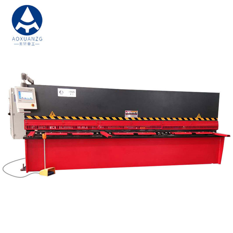 QC11K-6*4000 Sheet Metal Shearing Machine CNC Hydraulic Shearer Swing Type