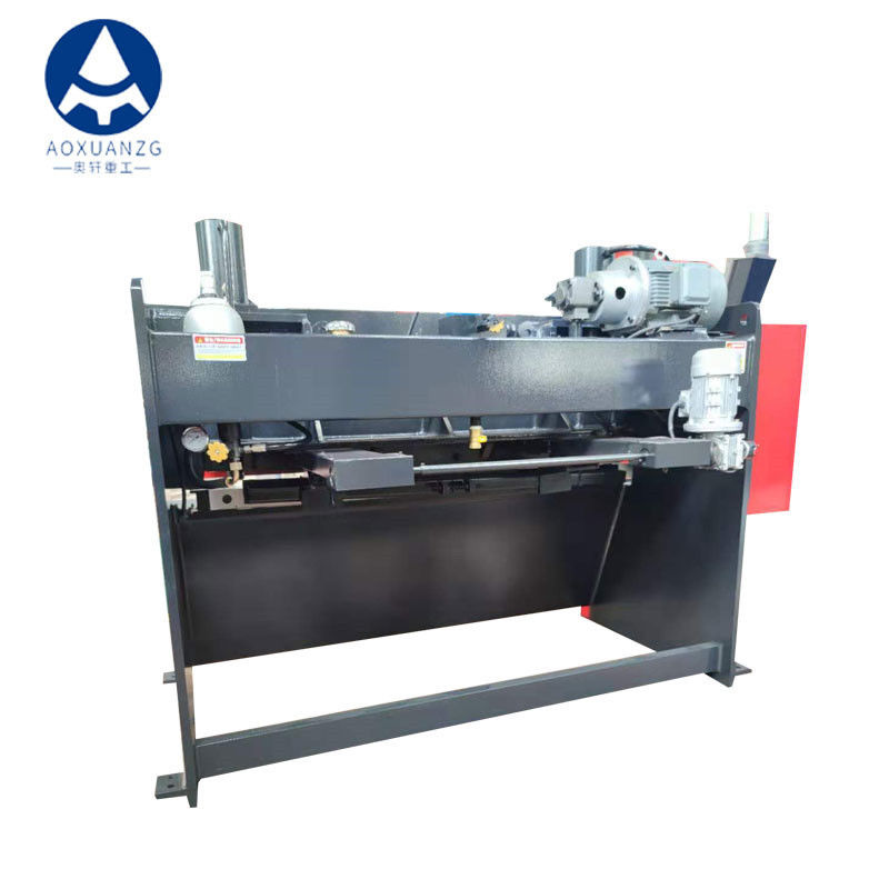CNC Hydraulic Guillotine Shearing Machine , Hydraulic Metal Shear QC11Y-6*1600