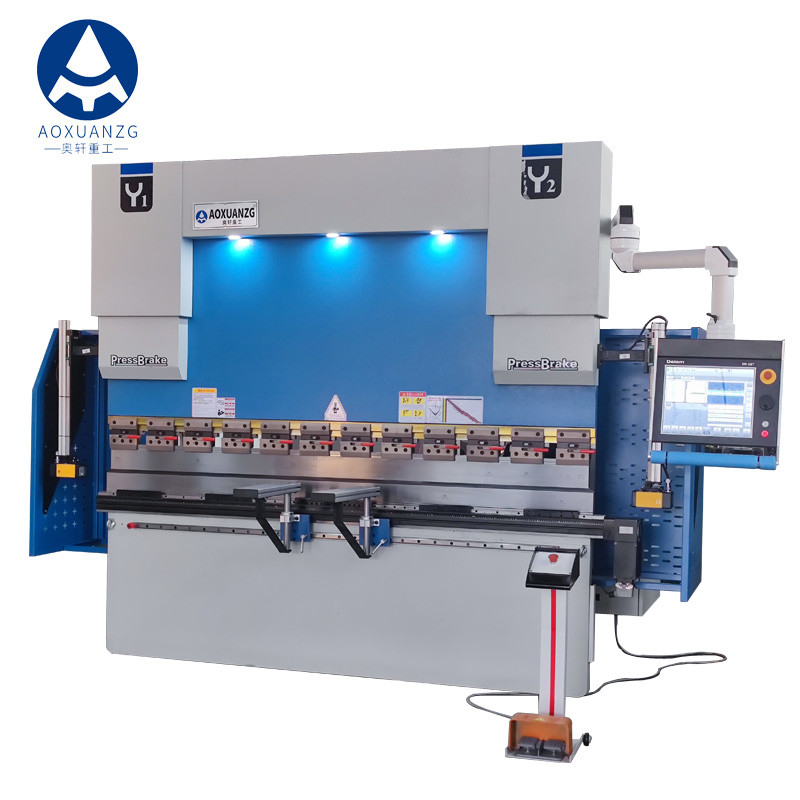 7.5 KW DA66T 6+1 Axis Hydraulic CNC Press Brake For Metal Sheet