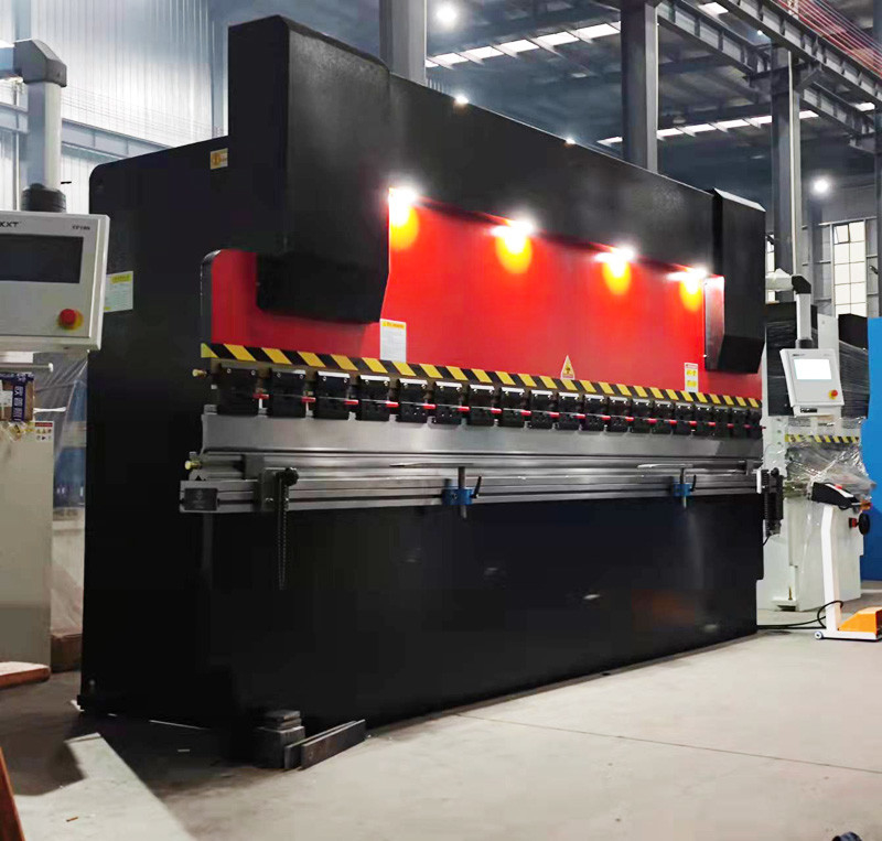 125T 4000MM CNC Hydraulic Press Brakes With TP10S Controller CE Certification