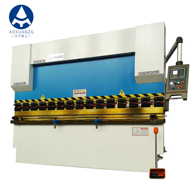 Torsion Bar Hydraulic Press Brakes E21 System CNC 100T 3200MM 7.5kw