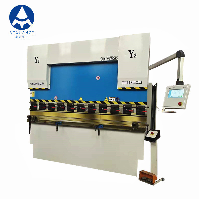 Sheet Metal Bender Automatic CNC Hydraulic Press Brakes 100T 2500MM