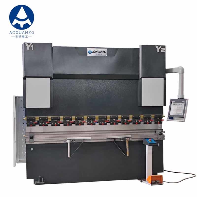 80T2500MM CNC Hydraulic Sheet Metal Bending Machine Easy To Operate