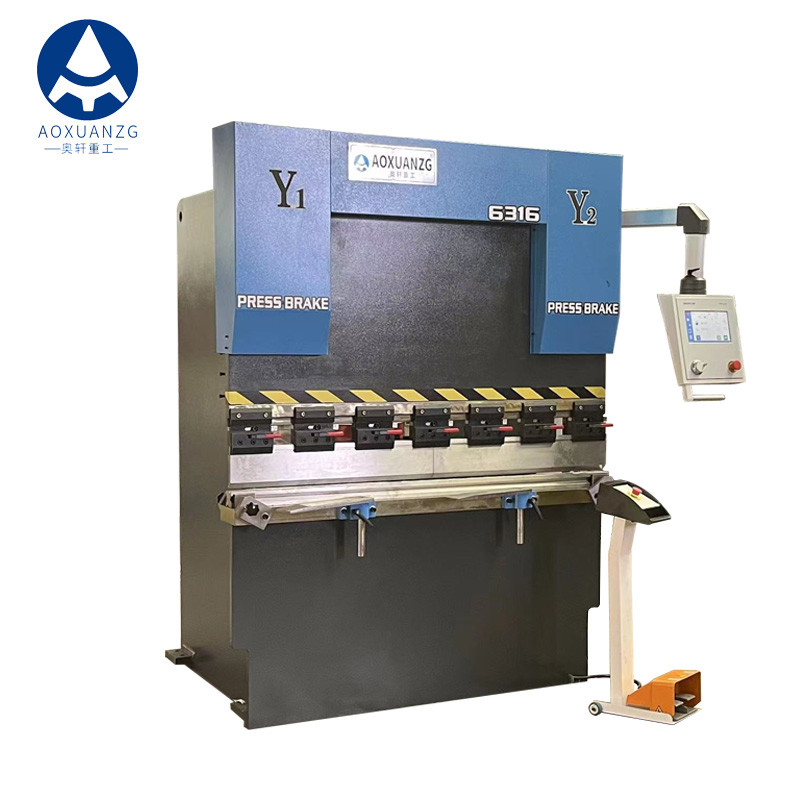 High Accuracy 63T Hydraulic Press Brake CNC Bending With TP10S