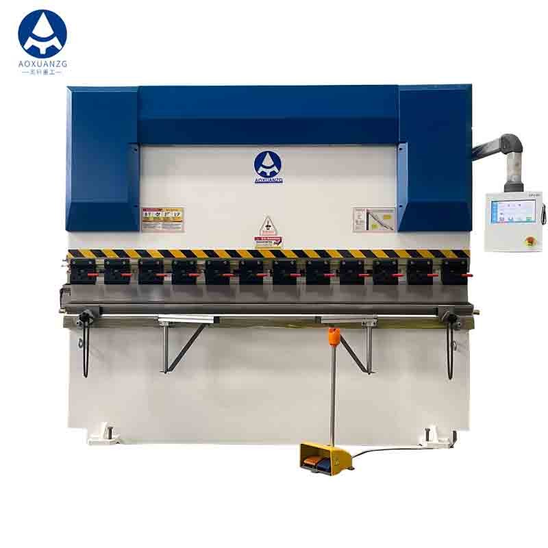 63T2500 Hydraulic Press Brake Plate Bender Folding With TP10S Controller