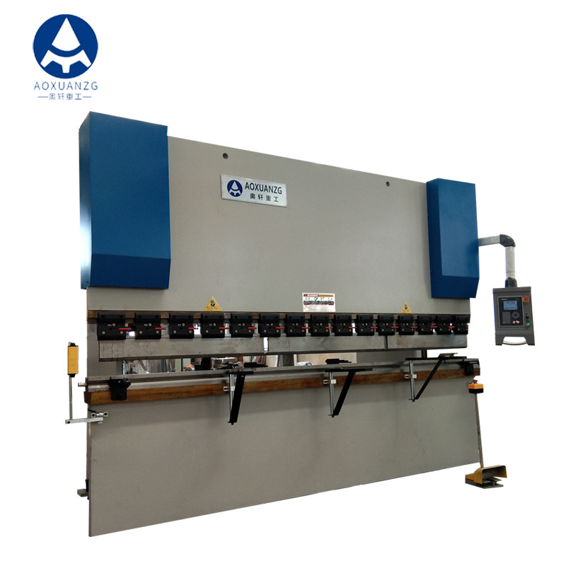 CNC Hydraulic Metal Bending Machine WC67Y K-125T 4000mm With ISO9001 CE