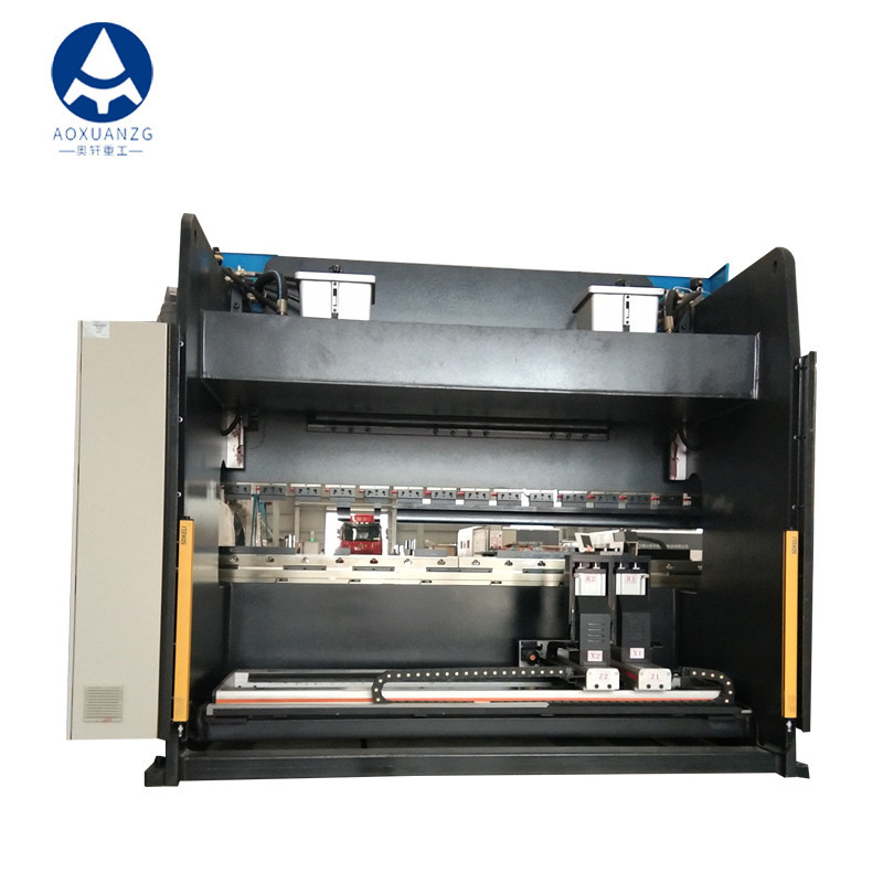 DA66T 8+1 Axis CNC Bending Machine Hydraulic For Iron Alu Steel Sheet