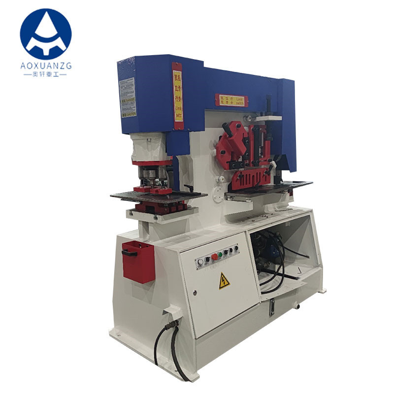 Hydraulic Ironworker Multi Function With Punching And Cutting